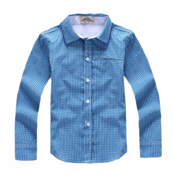 Chemise garcon à manche longue - Ref 2078670 Image 1