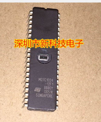 全新 M27C1024-12F1 M27C1024 储存器 陶瓷直插CDIP-40