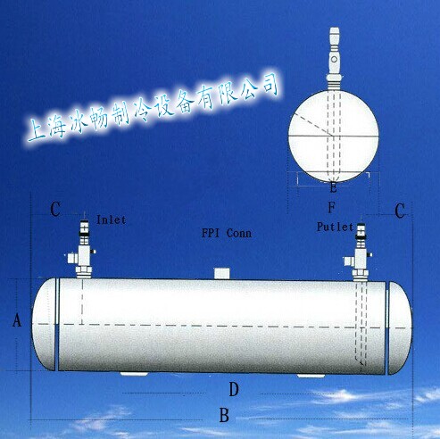 【全新】冠亚SHR-2528 爱梦得卧式储液器(焊接) 接口12.5mm 生活电器 其他生活家电配件 原图主图