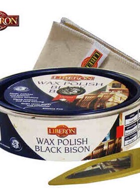 进口利贝红木家具蜡上光180ML LIBERON利贝天然蜂蜡固体蜡护理