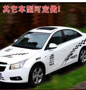 科鲁兹拉花乐风思域全车贴