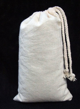 布袋束口袋定制抽绳袋日式小布袋子白色棉麻帆布袋子定做可印logo