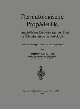 【预订】Dermatologische Propadeutik: Die Ent...