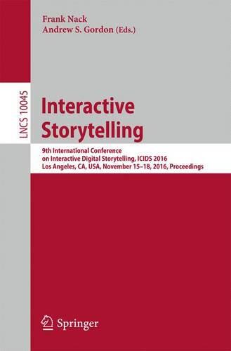 【预订】Interactive Storytelling