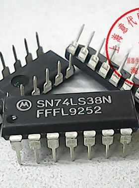SN74LS38N  MOT  74LS38〖正品原装〗赛格市场G332室实体店 现货