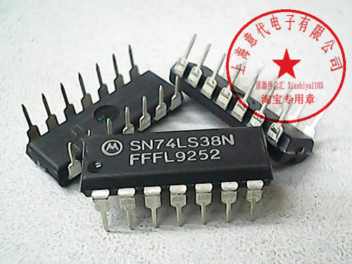 SN74LS38N  MOT  74LS38〖正品原装〗赛格市场G332室实体店 现货 - 封面