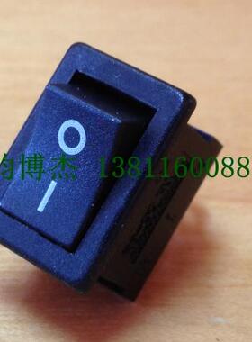 电子开关台湾海立【HIGHLY】船型开关2脚黑色翘板开关R9-32B 6A