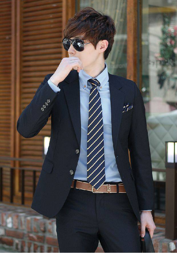 Costume homme en laine pour Quatre saisons - Ref 1554713 Image 1