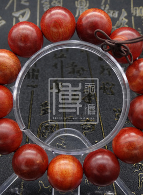 印尼血龙木手串男女款文玩佛珠