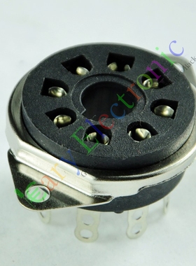 电木八脚电子管GZS8-B镀银管座适KT66 KT88 6SL7 EL34 6550等