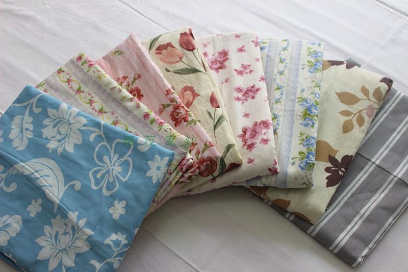 涤棉印花布料小被套单人褥套特惠