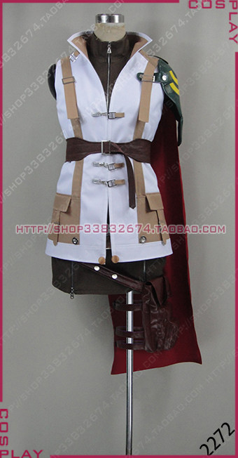 2272 cosplay服装 最终幻想13 雷霆/Lightning 埃克莱尔 新品