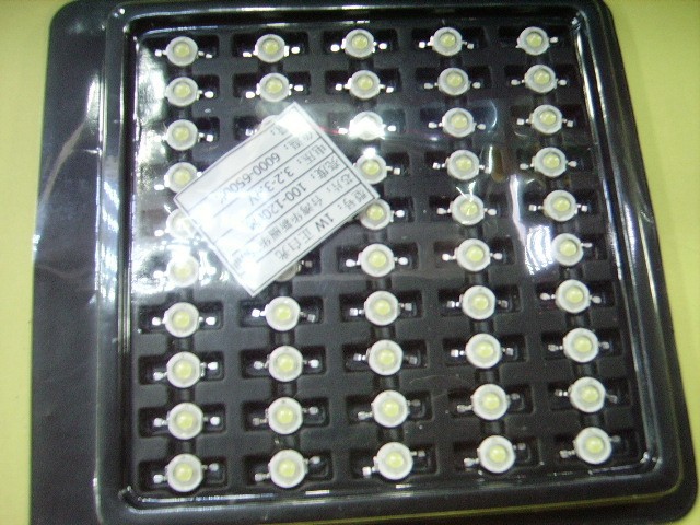 LED1W白光LED白光手电筒专用LED大功率1W白光手电筒灯珠3.7v