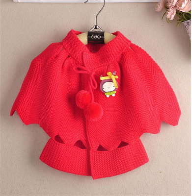 Cape pour fille en mélange - Ref 2156528 Image 1