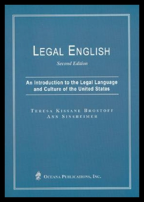 【预售】Legal English: An Introduction to the Legal Lan