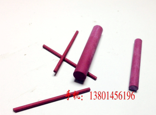 3000目红宝石油石 圆柱形磨刀石棒40-50
