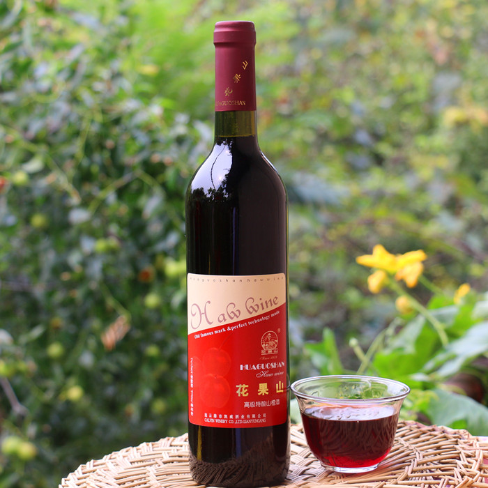 花果山山楂酒750果酒 甜酒 连云港特产高级特酿老山楂酒老味道