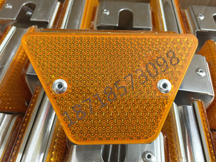 高速公路轮廓标 高速护栏反光标 梯形双面反光标 交通安全警示标