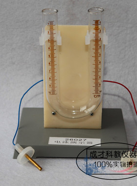 26027 电泳演示器 高中化学实验器材  教学仪器