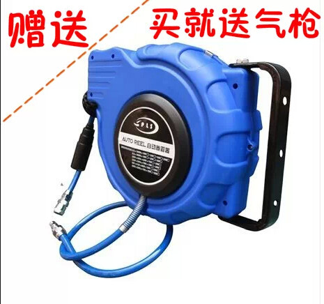 pu包纱8*12mm气管自动伸缩卷管器气鼓五金气动工具气泵风管夹纱管