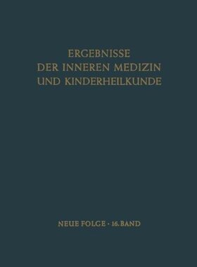 【预订】Ergebnisse Der Inneren Medizin Und K...