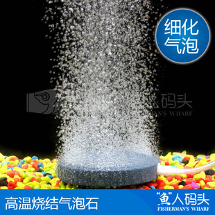 氧气泵用高温烧结气饼气盘水族箱鱼缸增氧泵气泡石多规格气盘石