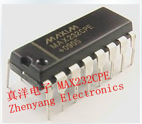 MAX232CPE MAXIM DIP16全新原装现货MAX232EPE RS-232