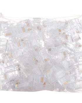友讯（D-Link）超五类 RJ45 网络 水晶头 100个/盒