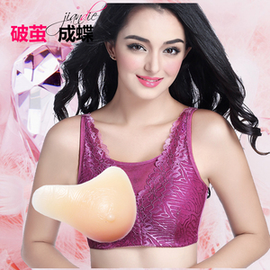 新品二合一套餐义乳文胸乳腺术后专用假乳房无钢圈抹胸遮掩伤口