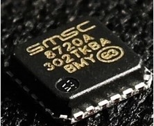 贴片 8720A LAN8720A-CP 以太网收发器芯片 QFN-24封装 可直拍