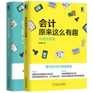 中级实务篇 财务管理书 手把手教你做会计 零基础会计入门书籍 会计原来这么有趣 会计师实用指南书 会计原来这么有趣零基础从业篇