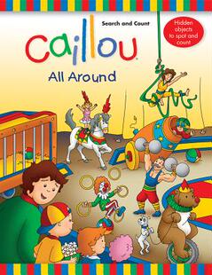 【预售】Caillou: Around Town: Search and Count Book