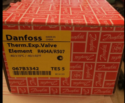 原装正品丹佛斯膨胀阀TES5感温包067B3342 067B3343 R404A/R507C