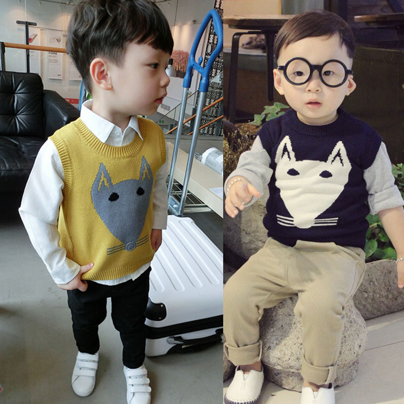 Gilet garcon en coton - Ref 2067554 Image 1