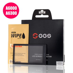 A6300 A5100A6000 A6400玻璃保护屏 适用于索尼A5000 GGS金钢四代