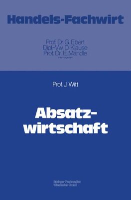 【预售】Absatzwirtschaft