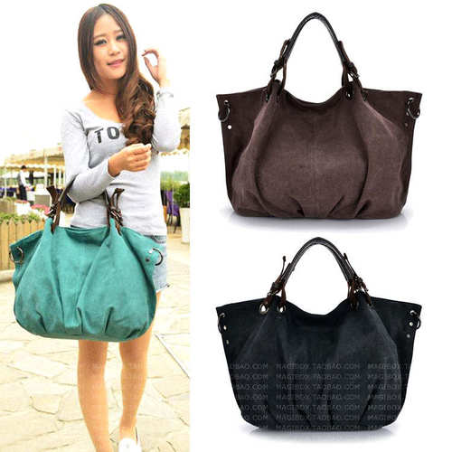 b161 2017 women canvas tote bag ladies large bags handbag 包