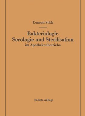 【预订】Bakteriologie Serologie Und Sterilis...