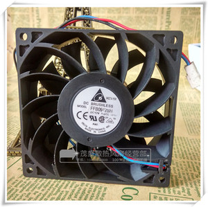 台达 FFB0912SH 9CM9厘米9025 12V 1.04A 双滚珠大风量风扇温控