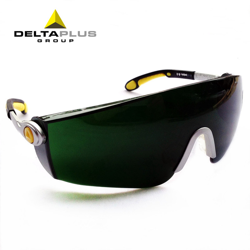 包邮代尔塔deltaplus轻便电焊眼镜焊工防护眼镜电焊镜焊接护目镜