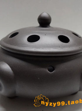 栖真安福　陶瓷紫砂熏香炉　盘香炉　线香炉　立香炉赠小葫芦香插