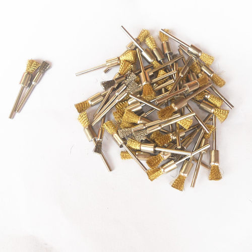 迷你型不锈钢丝铜丝笔刷 电磨吊磨机专用除锈抛光打磨刷子