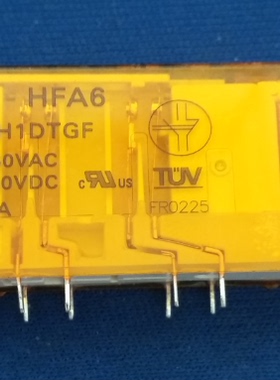 HFA6 24-51DTGF宏发继电器HFA6-24-51DTGF 6A/250VAC