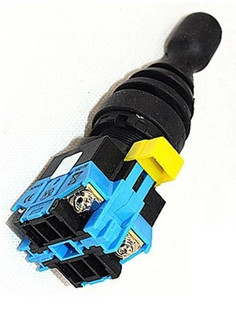 控制器 主令开关 HKD FW22 22mm 红开十字开关 两向自复 摇杆开关