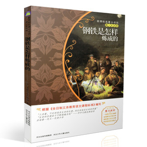 包邮新课标名著小书坊青少彩绘版 钢铁是怎样炼成的 重点解析中小学生读物 青少年读物 课外读物畅销书籍 课外书