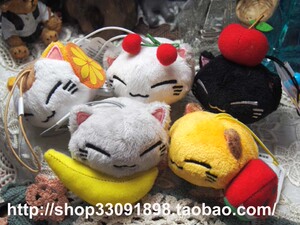 日单水果款ねむネコ 睡眠猫 懒猫 趴趴猫 玩偶挂件公仔