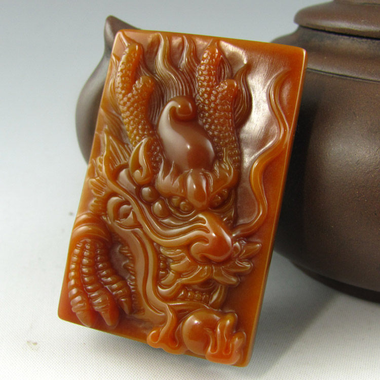 正品送鉴定证书黄龙玉龙头皮带扣腰扣男士霸气玉石腰牌腰佩腰挂饰