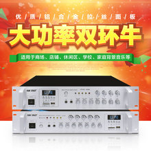 先科定压定阻分区蓝牙功放机攻专业大功率数字音箱空放吸顶音响供音乐放大器公共广播喇叭功放扩音机店铺公放