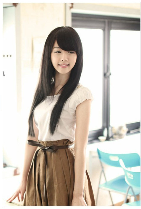 Perruque Long cheveux raides - Ref 2612576 Image 1