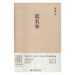 蓝名单 书店 杨少衡 乡土小说书籍 书 畅想畅销书